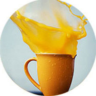 NARANJA VESTIDOS DE DAMA DE HONOR