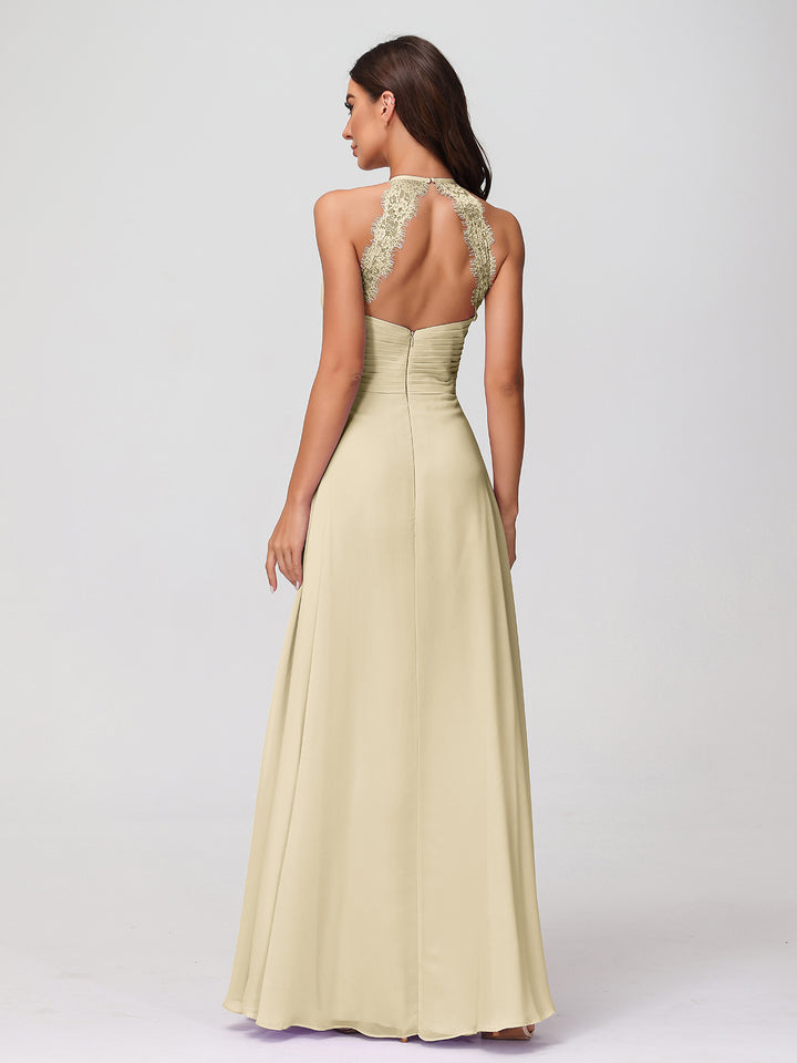Vestido Delicado De Chiffon Para Dama De Honor Junior Con Mangas De Volantes Y Escote En V Cabernet main image 0