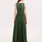 Alice Encaje Y Gasa Vestido Con Cremallera En Espalda Verde Oliva Tallas Grandes