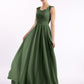 Brook Novio Vestido Con Aplicaciones Y Cuentas Verde Oliva