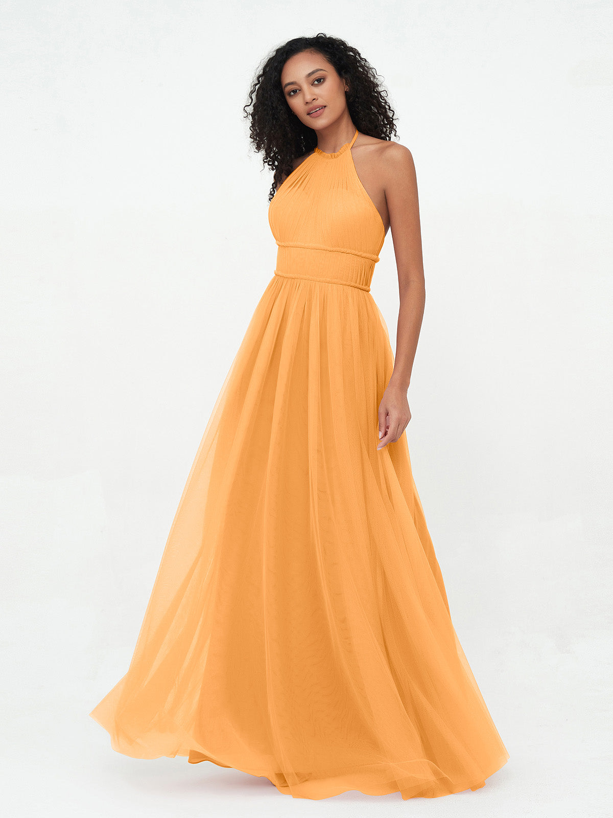 Vestido amarillo tul strapless – OH MY! STORE