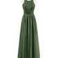 Suzanne Encaje Largo Vestido Con Novio Espejismo Verde Oliva Tallas Grandes