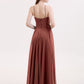 Tallulah Encaje Y Gasa Vestido De Dama De Honor Terracota Tallas Grandes