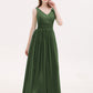 Valerie Encaje Y Gasa Vestidos Con Espalda Abierta Verde Oliva Tallas Grandes