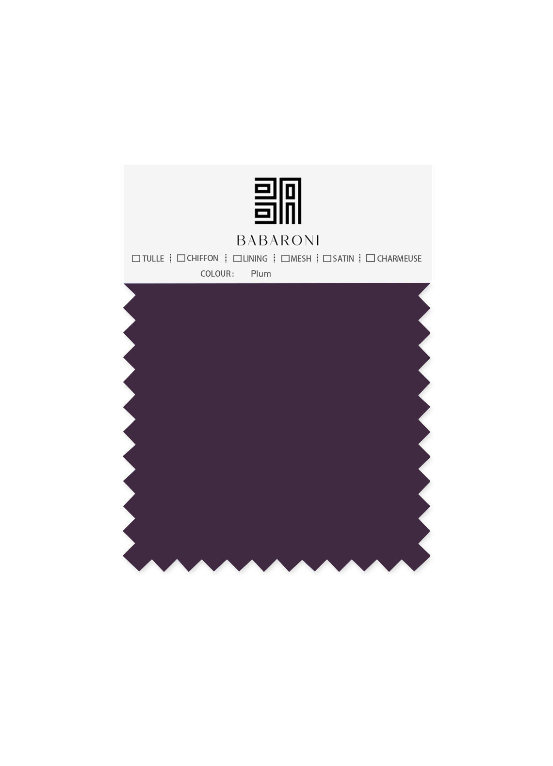 Swatches Plum